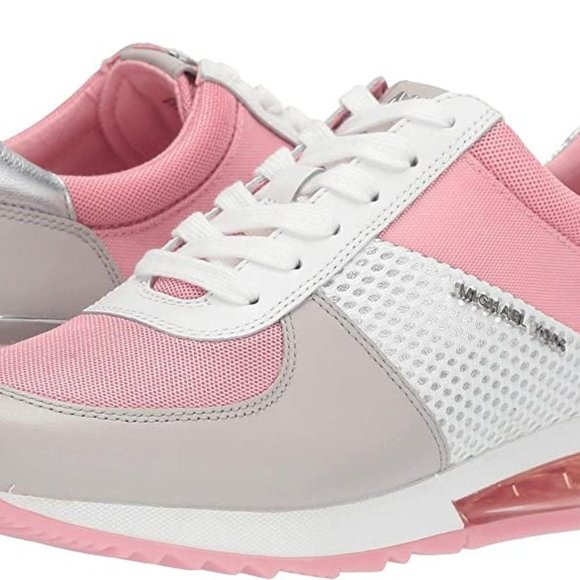 Michael Kors ALLIE Extreme Mixed-Media Trainer - Picture 4 of 5